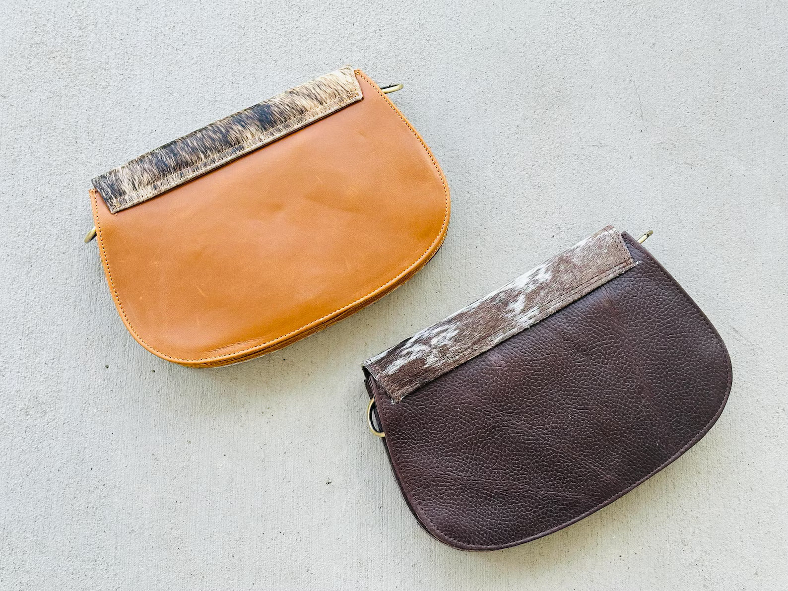 Cowhide Crossbody Bag Western Leather Festival Purse Cowgirl Gifts